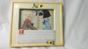 Edgar A Guest Friends Tabletop Easel Picture Frame - Picture 1 of 11