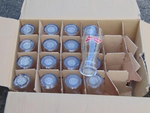 Budweiser Branded Pint Glasses x16 New Old Stock Unused from 2006 - Picture 1 of 13