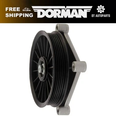 For 1986-1992 Oldsmobile Toronado Dorman A/C Compressor Bypass Pulley 1987 1988 - Image 1 of 4