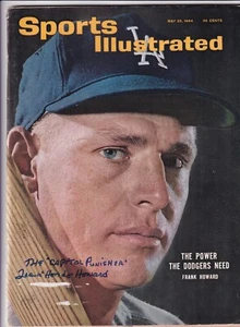 Frank Howard SIGNED ORIGINAL 1964 Sports Illustrated RARE PROOF AUTOGRAPHED SI - Picture 1 of 1