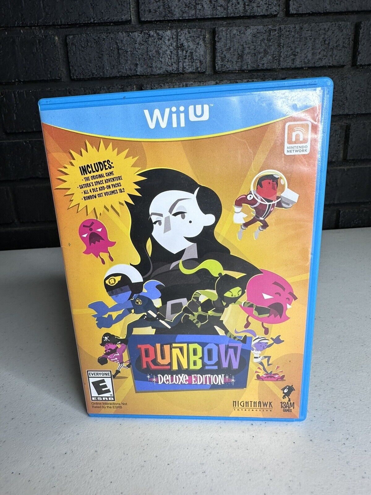 Runbow: Deluxe Edition (Nintendo Wii U, 2016) Video Game
