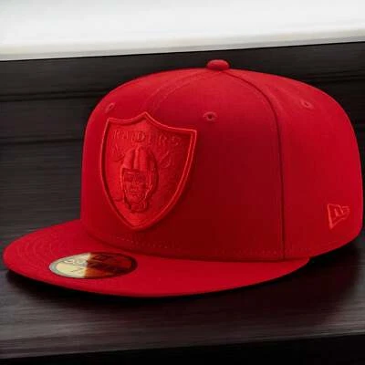 [60166085] MENS NEW ERA NFL LAS VEGAS RAIDERS 5950 COLOR PACK FITTED - RED - Image 1 of 4