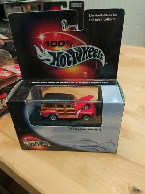 Hot Wheels 1948 Red Merc Woodie Limited Edition - Image 1 of 4