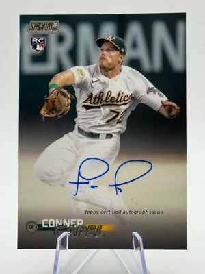 2023 Topps Stadium Club #SCBA-CCL CONNER CAPEL (RC) | Rookie Autograph - Image 1 of 2