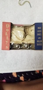 Dollys Size 2 High Laced Shoes With Roller Skates Wii Fit 14" To 18" No.B805 - Picture 1 of 5