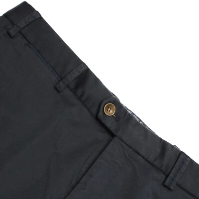 Chinos/pantalones informales Hiltl de mezcla de algodón talla 52 (36 EE. UU.) Peaker en azul Foto 1 de 4