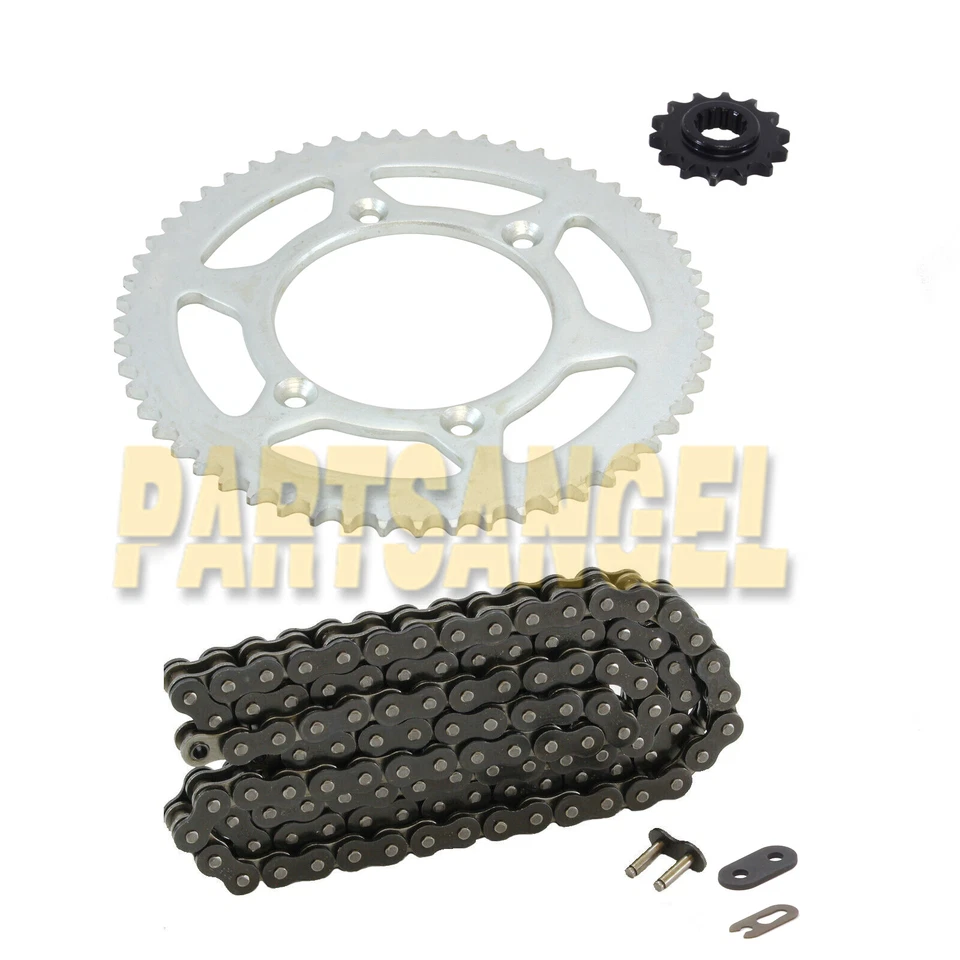 链条和链轮套件适用于 2003 - 2018 铃木 DRZ125L / 川崎 KLX125L 2003 - 2006 — 第 1/1 张图片