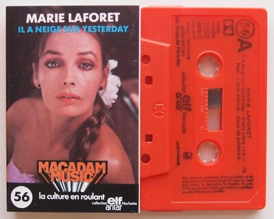 MARIE LAFORET - IL NEIGE SUR YESTERDAY (MACADAM 56) 1978 FRANCE CASSETTE K7 TAPE - Image 1 of 3