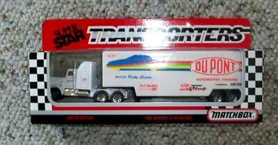 Vintage 1993 Matchbox Super Star Transporters Ricky Craven Dupont #99 Racing - Image 1 of 3