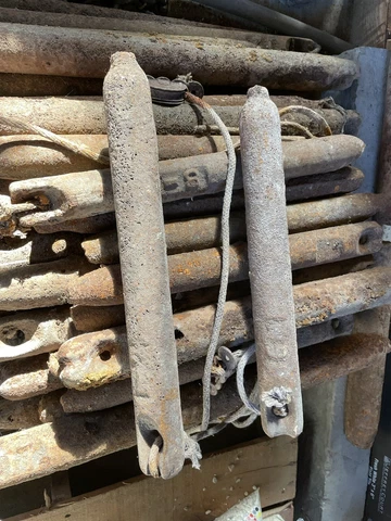 Window Sash Weights Cast Iron Antique, Various Lbs. (120 yrs old) Cover
