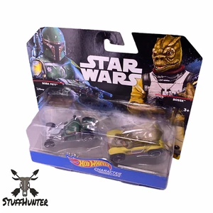Hot Wheels Character Cars Star Wars Boba Fett & Bossk Nuevo Emb. Orig. - Imagen 1 de 1