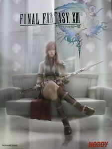 2010 FINAL FANTASY XIII + PIRATES OF THE CARIBBEAN Double-Sided Poster 23" x 17"