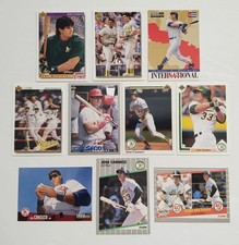 Jose Canseco Card Lot 1989 Fleer 5 1995 Upper Deck CC SE Silver Signature 185