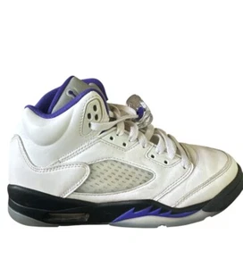 Nike Niños Air Jordan 5 440888-141 Blanco Zapatos de Baloncesto Tenis Talla 5.5Y - Imagen 1 de 7
