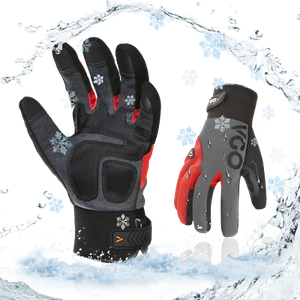 Vgo 1Pair -4℉ Lined Touchscreen Waterproof Winter Work Gloves (SL8777FW-FM) - Picture 1 of 7