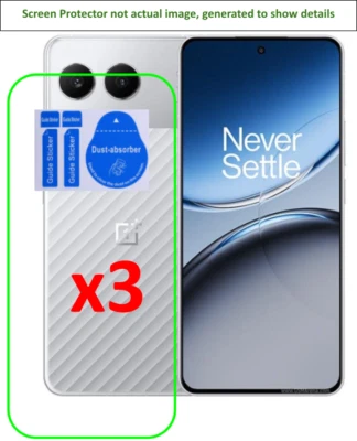 3x OnePlus Nord 4 Screen Protector w/ cloth and installation stickers - Image 1 of 3
