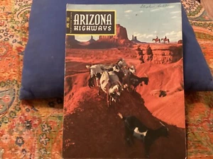 ARIZONA HIGHWAYS, APRIL 1956,EXC.”SEARCHERS SET, JOHN FORD,MONUMENT VALLEY/NO PH - Imagen 1 de 20