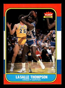 LaSalle Thompson 1986-87 Fleer #110 Sacramento Kings Rookie