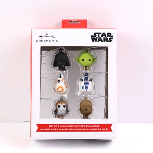Star Wars Hallmark Ornamente 6er Set Mini Christbaumschmuck - Bild 1 von 3