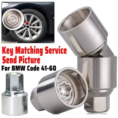 Wheel Locking Key Anti-Theft Wheel Rim Lug Nut Master Bolt Key Removal For BMW - Image 1 of 4