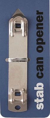 Chef Aid Stab Can Opener - Silver 16 x 6.5 x 0.5cm, Stainless Steel kitchen ware - Image 1 of 2