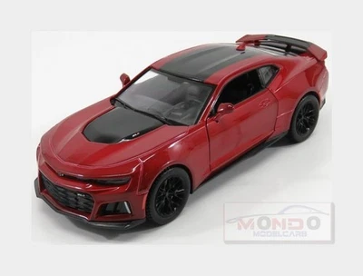 1:24 MOTORMAX Chevrolet Camaro Zl1 Coupe 2017 Red Met Black MTM79351R - Immagine 1 di 2