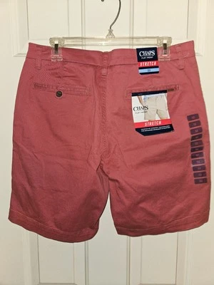 CHAPS Stretch Sportsware Men’s Red Shorts Size 32  New W/Tags, MSRP$55. - Image 1 of 4