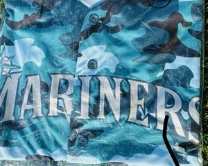 Seattle Mariners 2025 Camo Jersey Armed Services New Adult Extra Large XL Sga - Picture 1 of 1