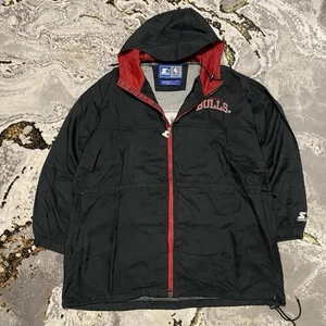 Chaqueta ligera grande vintage Starter NBA Chicago Bulls Y2K 2000s - Imagen 1 de 8