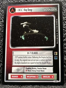 2001 Star Trek CCG 1E The Borg 128R - I.K.C. Voq'leng - Picture 1 of 2