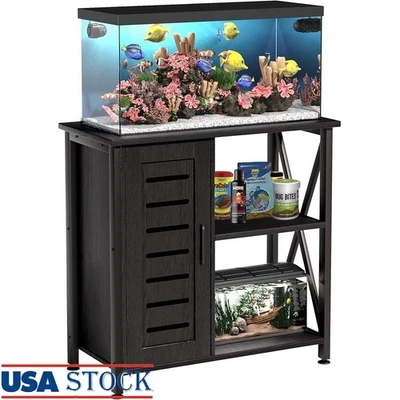 Soporte para pecera grande 20-29 galones con compartimentos de almacenamiento y estabilidad nuevo Foto 1 de 4