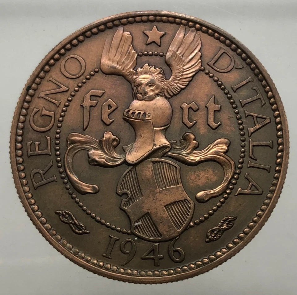 Umberto II 10 Centesimi 1946 - Immagine 1 di 2