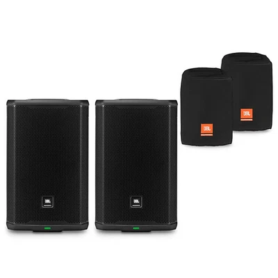 Paquete de altavoces alimentados JBL PRX908 con cubiertas Foto 1 de 4