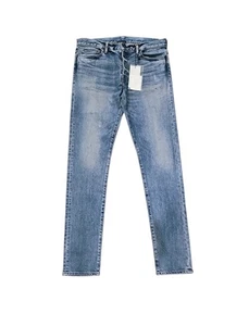 John Elliott Herren 33 Jeans Button Fly Denim Made In Japan Distressed Blau - Bild 1 von 9