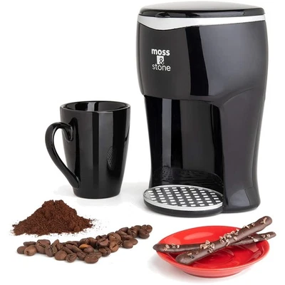 One-Cup Drip Coffee Maker with Permanent Filter - Ideal for Dorms & Offices - Image 1 of 4