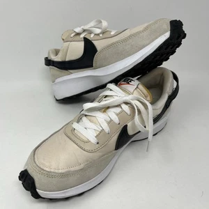 Zapatillas deportivas Nike WAFFLE DEBUT para mujer Sanddrift negras DH9523-102 - Imagen 1 de 5