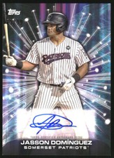 2023 Topps Pro Debut Somerset Patriots Autograph Jasson Dominguez Auto /99