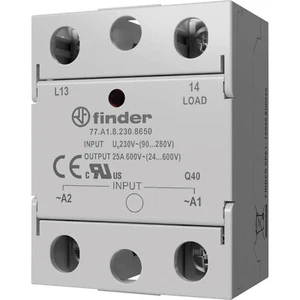 Finder 77A190248250 SSR 25A 280VAC Zero Crossing 1Pc - Picture 1 of 1