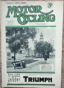 Motor Cycling Magazine 1932 Norton Win Dutch TT  James Comet Test - Picture 1 of 8