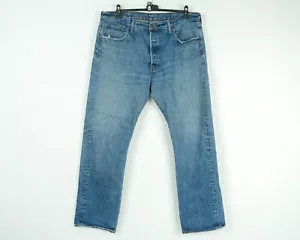 LEVI'S STRAUSS 501 Vintage Mens W38 L32 Reg Straight Jeans Denim Pants Trousers - Picture 1 of 9