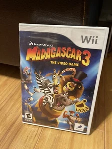 Madagascar 3 The Video Game Nintendo Wii NEW & FACTORY SEALED - Picture 1 of 1