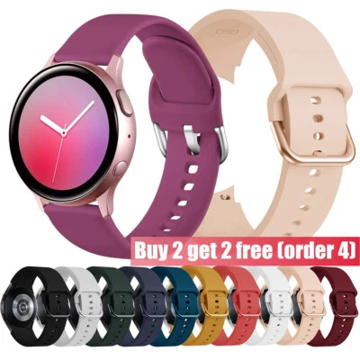 Sport Silicone Band Strap For Samsung Galaxy Watch 4 5 Classic 46mm 42mm 41/45mm