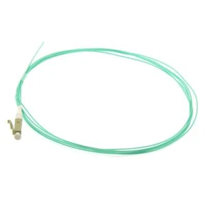 2m LC/UPC OM4 Multimode Pigtail Aqua - Picture 1 of 2