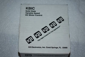 KB Electronics KBIC-120 DC Motor Speed Control 0-90 115 VAC 50/60 Hz VDC 9429A - Picture 1 of 5