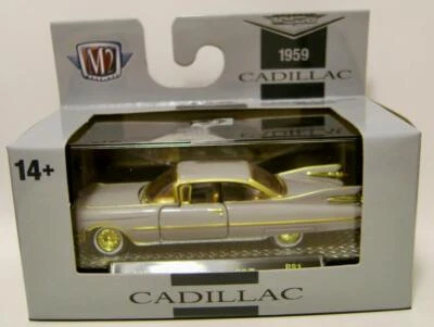 1959 '59 CADILLAC SERIES 62 GRAY CHASE CAR R81 M2 MACHINES DIECAST 2023 - Image 1 of 2
