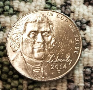 2014-D Jefferson Nickel, DDO, DDR, 6FS. - Picture 1 of 5