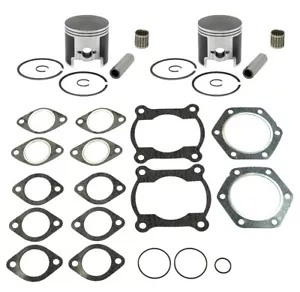 Polaris Indy Trail SP 488 Top End Rebuild Kit 72mm Std Stock Bore 1986 1988 1989 - Picture 1 of 12