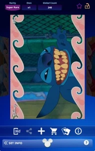 Topps Disney Collect 2025 626 Day Pink Moments - Stitch #2 - Picture 1 of 2