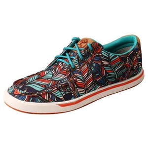 WHYC020 Twisted X Women’s Hooey Loper Comfort Shoe Pink Boho Multi-Colored NEW - Picture 1 of 1