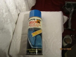 1983 Turtle Wax Velour Upholstery Cleaner 14 Fl Oz Tin 3/4 Full by Turtle Wax - Picture 1 of 7